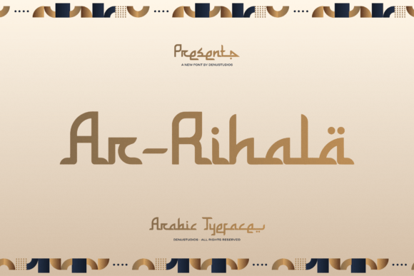 Ar-Rihala: Bridging Traditional Calligraphy and Modern Design