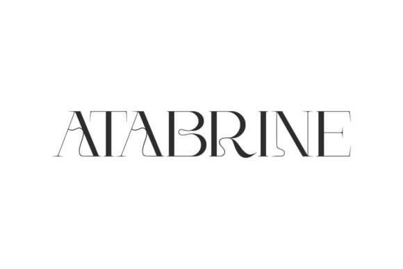Atabrine Font: Elegance Meets Versatility for Creative Designers