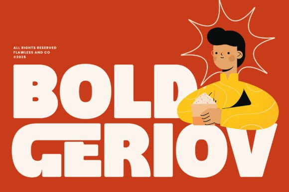 Bold Geriov: A Bold Display Font for Instant Impact