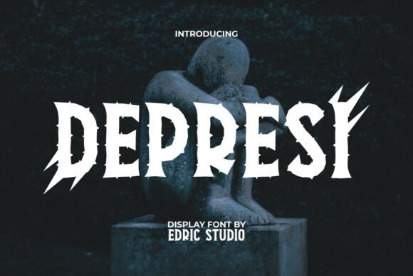 Depresi: Embracing the Dark Aesthetic in Modern Typography