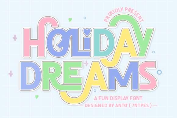 Holiday Dreams: A Celebration Display Font