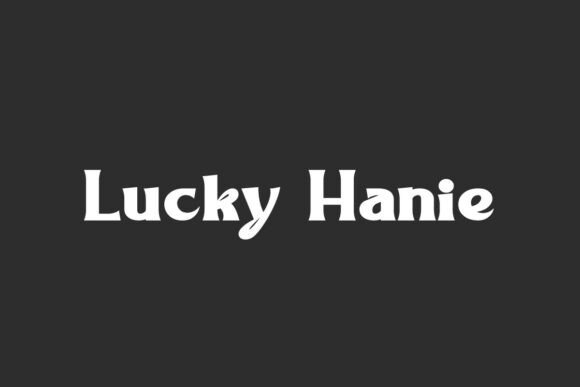 Infuse Your Designs with Personality Using the Lucky Hanie Font