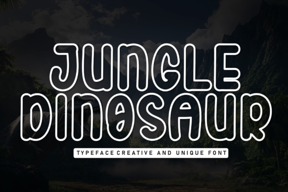 Jungle Dinosaur: A Playful Font for Creative Projects
