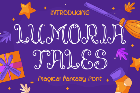 Lumoria Tales: A Magical Font for Creative Projects