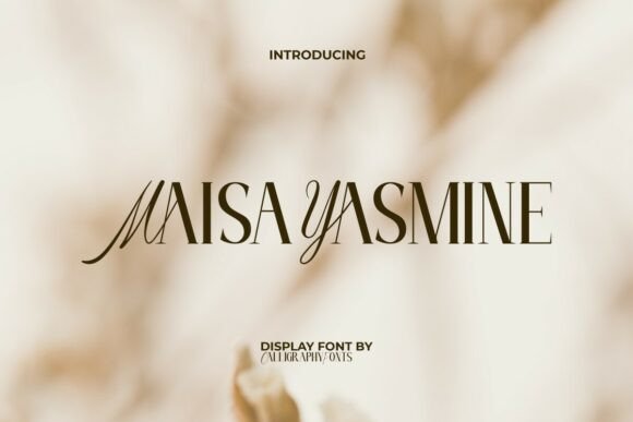 Maisa Yasmine: A Timeless Display Font Duo