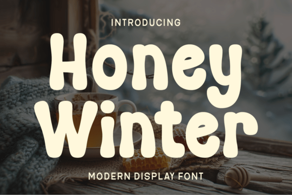 Presenting Honey Winter: A Bold Display Font for Charming Designs