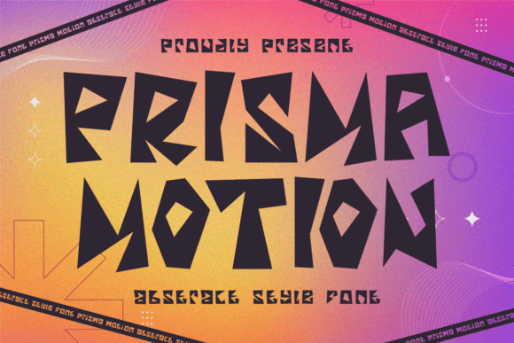 Prisma Motion: A Bold Typeface for Dynamic Visual Storytelling