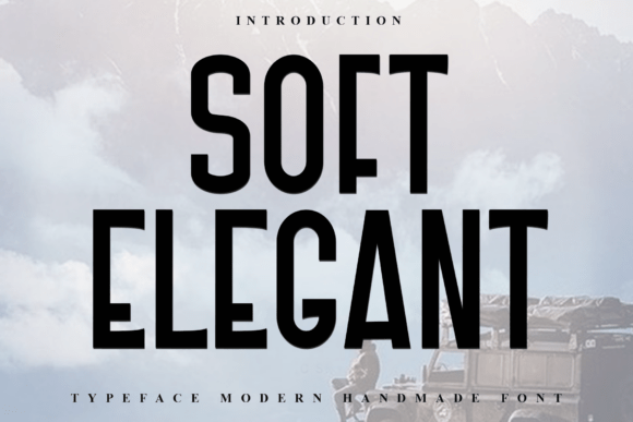 Soft Elegant: A Festive Typeface for Holiday Design
