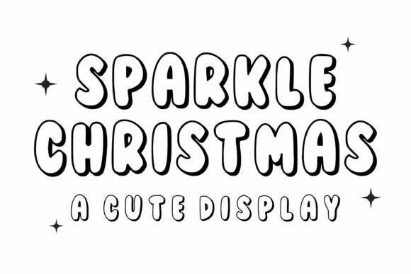 Sparkle Christmas: The Festive Font That Brings Joy to Every Design