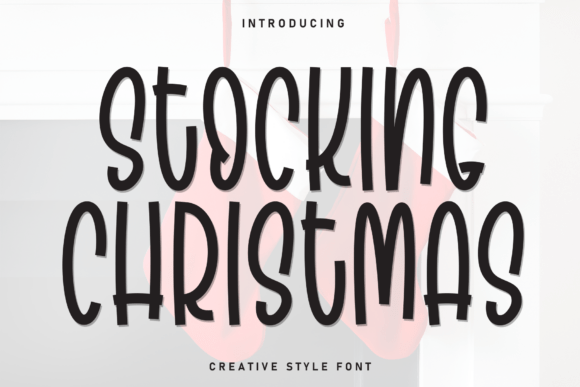 Stocking Christmas: A Playful Display Typeface for Modern Holiday Branding