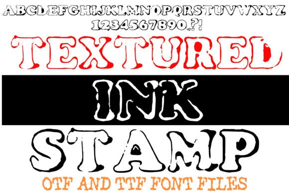 Textured Ink Stamp: Raw Energy for Modern Designs