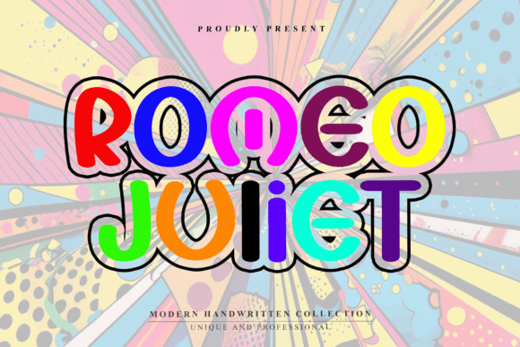 The Timeless Elegance of the Romeo Juliet Font: A Modern Typeface for Sophisticated Design
