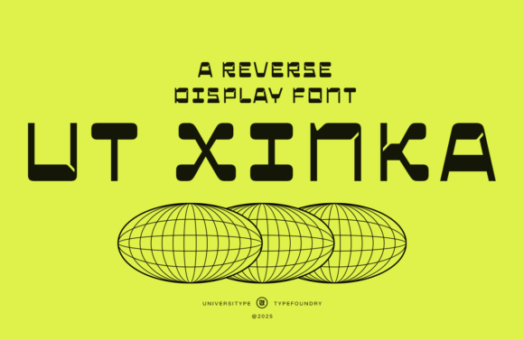 Unleash Creativity with UT Xinka: A Reverse-Contrast Font for the Bold and Visionary