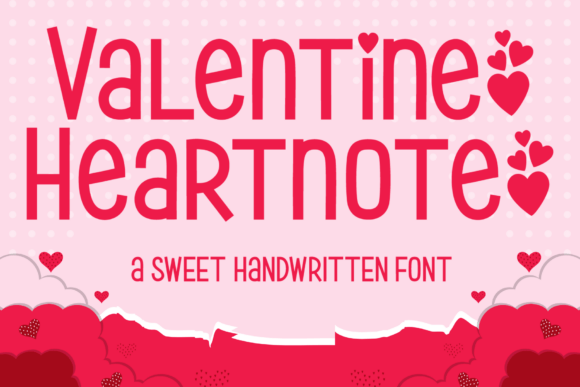 Valentine Heartnote: A Romantic Typography Guide